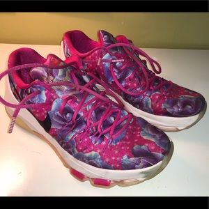 Nike KD 8 Aunt Pearl Floral Basketball Shoes Sz10